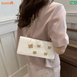 Butterfly Party Shoulder Bag | Elegant Chain Strap Evening Purse