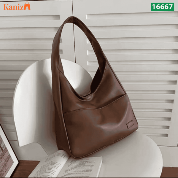 Retro Long Tote Bag for Women in Bangladesh | Stylish Daily Shoulder Bag