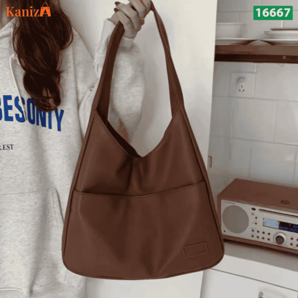 Retro Long Tote Bag for Women in Bangladesh | Stylish Daily Shoulder Bag