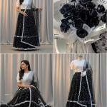 Premium China Net Sequence Lehenga - গর্জিয়াস সিকোয়েন্স ওয়ার্ক লেহেঙ্গা কালেকশন