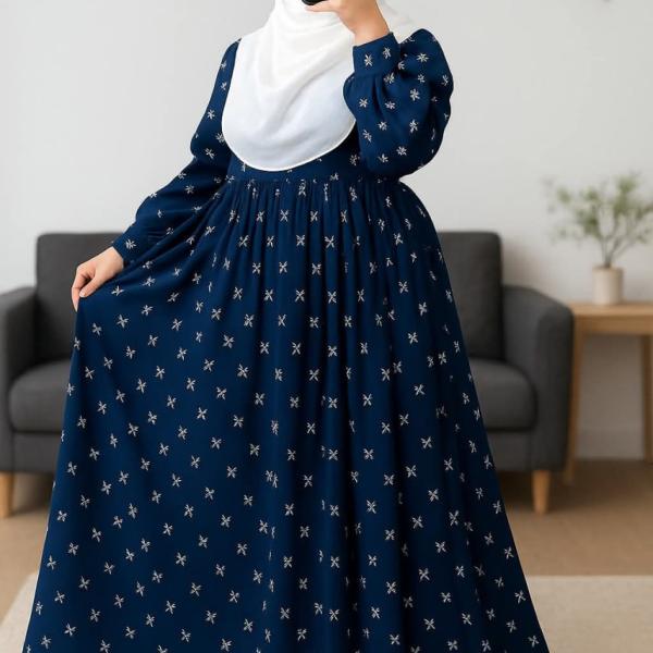 New Porie Gown Collection - সুইচ সিল্ক ডিজিটাল স্কিন প্রিন্ট পরী গ্রাউন